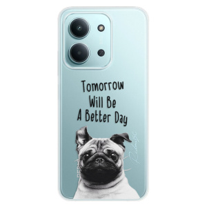 Silikonový kryt iSaprio - Xiaomi Redmi 15C - Better Day Mopsík