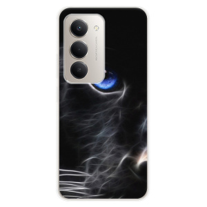 Silikonový kryt iSaprio - Xiaomi Redmi 15 - Black Puma