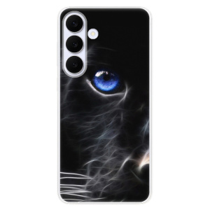Silikonový kryt iSaprio - Samsung Galaxy S25 FE - Black Puma