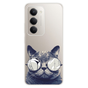 Silikonový kryt iSaprio - Xiaomi Redmi 15 - Crazy Cat 01
