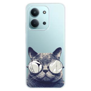 Silikonový kryt iSaprio - Xiaomi Redmi 15C - Crazy Cat 01