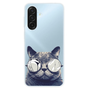 Silikonový kryt iSaprio - Samsung Galaxy A17 / A17 5G - Crazy Cat 01