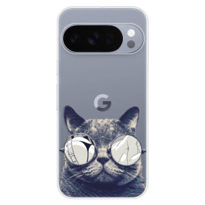 Silikonový kryt iSaprio - Google Pixel 10 / 10 Pro - Crazy Cat 01