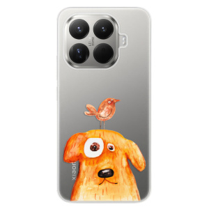 Silikonový kryt iSaprio - Xiaomi 15T Pro - Dog And Bird