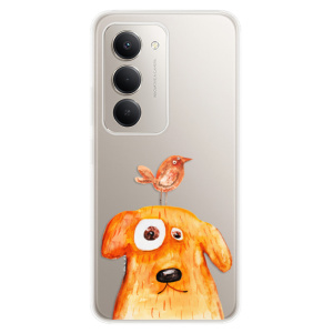 Silikonový kryt iSaprio - Xiaomi Redmi 15 - Dog And Bird