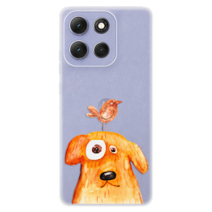 Silikonový kryt iSaprio - Motorola Moto G86 5G - Dog And Bird