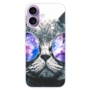 Silikonový kryt iSaprio - Apple iPhone 17 - Galaxy Cat