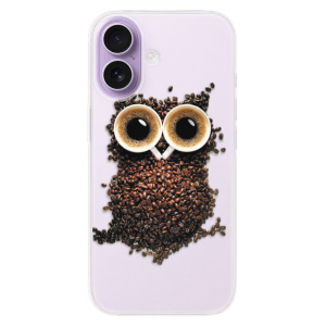 Silikonový kryt iSaprio - Apple iPhone 17 - Owl And Coffee