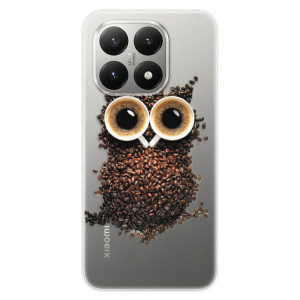 Silikonový kryt iSaprio - Xiaomi 15T - Owl And Coffee