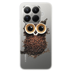 Silikonový kryt iSaprio - Xiaomi 15T Pro - Owl And Coffee