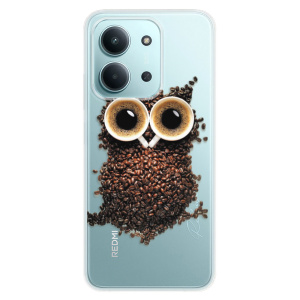 Silikonový kryt iSaprio - Xiaomi Redmi 15C - Owl And Coffee