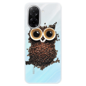 Silikonový kryt iSaprio - Xiaomi Redmi A5 - Owl And Coffee