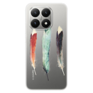 Silikonový kryt iSaprio - Xiaomi 15T - Tři pírka