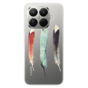 Silikonový kryt iSaprio - Xiaomi 15T Pro - Tři pírka