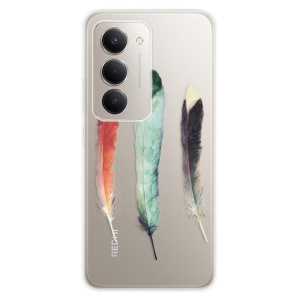 Silikonový kryt iSaprio - Xiaomi Redmi 15 - Tři pírka