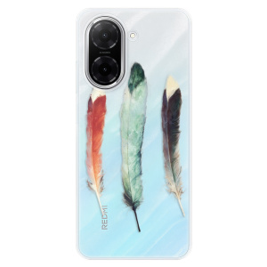 Silikonový kryt iSaprio - Xiaomi Redmi A5 - Tři pírka