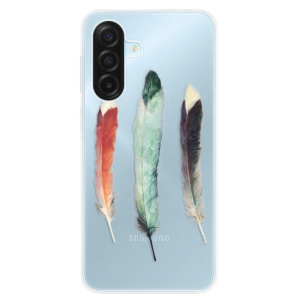Silikonový kryt iSaprio - Samsung Galaxy A17 / A17 5G - Tři pírka