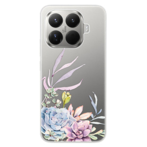 Silikonový kryt iSaprio - Xiaomi 15T Pro - Sukulent 01