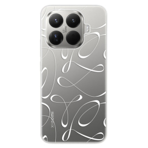 Silikonový kryt iSaprio - Xiaomi 15T Pro - Fancy - white