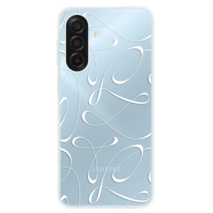 Silikonový kryt iSaprio - Samsung Galaxy A17 / A17 5G - Fancy - white