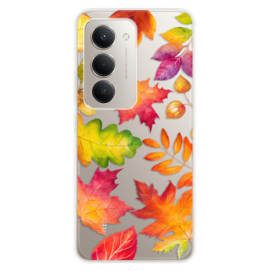 Silikonový kryt iSaprio - Xiaomi Redmi 15 - Autumn Leaves 01