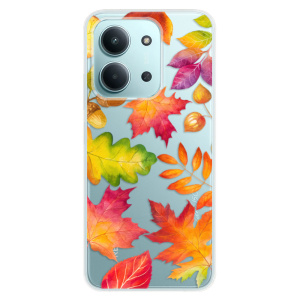 Silikonový kryt iSaprio - Xiaomi Redmi 15C - Autumn Leaves 01