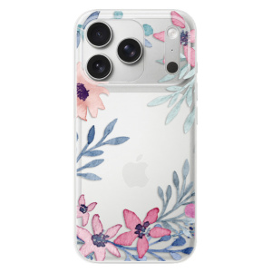 Silikonový kryt iSaprio - Apple iPhone 17 Pro - Leaves and Flowers