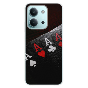 Silikonový kryt iSaprio - Xiaomi Redmi 15C - Poker