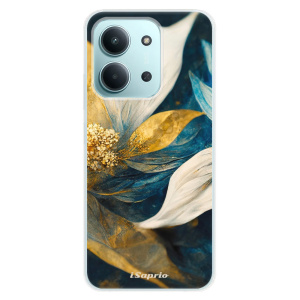 Silikonový kryt iSaprio - Xiaomi Redmi 15C - Gold Petals