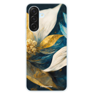Silikonový kryt iSaprio - Samsung Galaxy A17 / A17 5G - Gold Petals