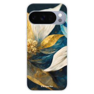 Silikonový kryt iSaprio - Google Pixel 10 / 10 Pro - Gold Petals