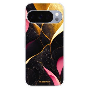 Silikonový kryt iSaprio - Google Pixel 10 / 10 Pro - Gold Pink Marble