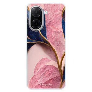 Silikonový kryt iSaprio - Xiaomi Redmi A5 - Pink Blue Leaves