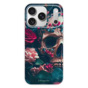 Silikonový kryt iSaprio - Apple iPhone 17 Pro - Skull in Roses