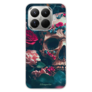Silikonový kryt iSaprio - Xiaomi 15T Pro - Skull in Roses
