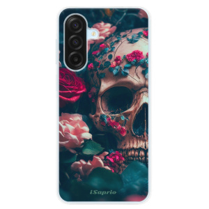 Silikonový kryt iSaprio - Samsung Galaxy A17 / A17 5G - Skull in Roses