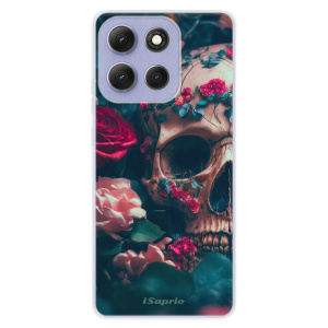 Silikonový kryt iSaprio - Motorola Moto G86 5G - Skull in Roses
