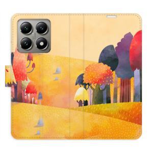 Flip pouzdro iSaprio - Xiaomi 14T - Autumn Forest s kapsičkami na karty