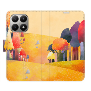 Flip pouzdro iSaprio - Xiaomi 15T - Autumn Forest s kapsičkami na karty