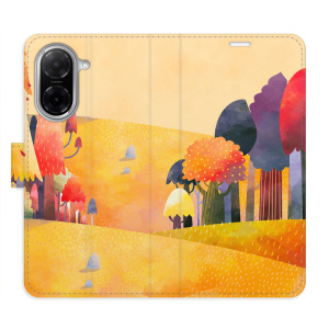 Flip pouzdro iSaprio - Xiaomi Redmi A5 - Autumn Forest s kapsičkami na karty