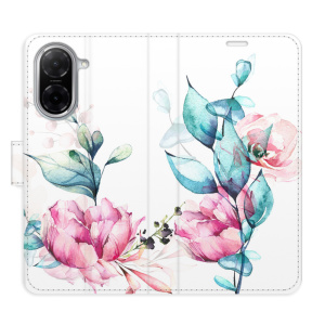 Flip pouzdro iSaprio - Xiaomi Redmi A5 - Beautiful Flower s kapsičkami na karty