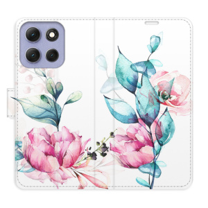 Flip pouzdro iSaprio - Motorola Moto G86 5G - Beautiful Flower s kapsičkami na karty