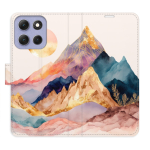 Flip pouzdro iSaprio - Motorola Moto G86 5G - Beautiful Mountains s kapsičkami na karty
