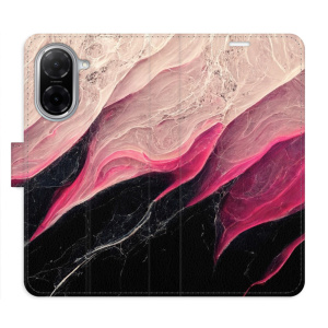 Flip pouzdro iSaprio - Xiaomi Redmi A5 - BlackPink Marble s kapsičkami na karty