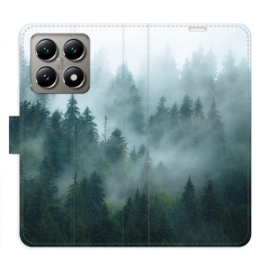 Flip pouzdro iSaprio - Xiaomi 14T - Dark Forest s kapsičkami na karty
