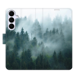 Flip pouzdro iSaprio - Samsung Galaxy S25 FE - Dark Forest s kapsičkami na karty