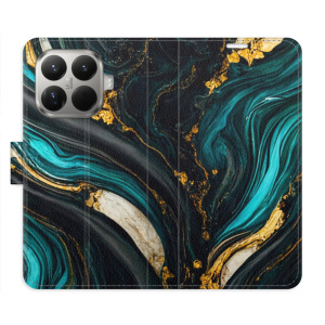 Flip pouzdro iSaprio - Xiaomi 15T Pro - Dark Paint s kapsičkami na karty