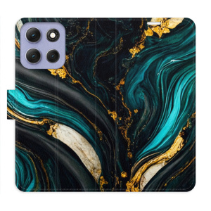 Flip pouzdro iSaprio - Motorola Moto G86 5G - Dark Paint s kapsičkami na karty