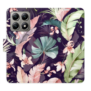 Flip pouzdro iSaprio - Xiaomi 14T - Flower Pattern 08 s kapsičkami na karty