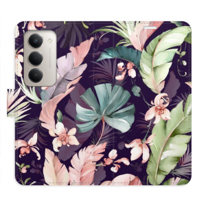 Flip pouzdro iSaprio - Xiaomi Redmi 15 - Flower Pattern 08 s kapsičkami na karty